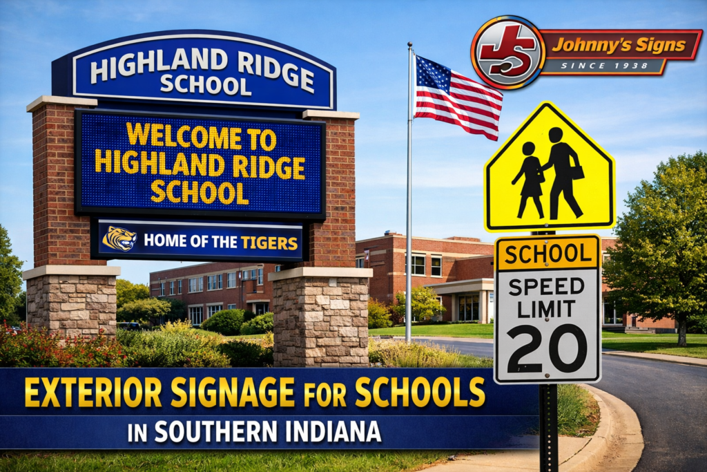 Outside School Sign Exterior School Signage Southern Indiana: Durable Signs That Last
